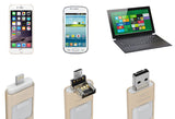 64GB OTG PenDrive: Android Mobile Phone + Apple iPhone iPad + Windows Computer - India Gadgetz