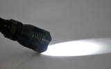 CREE XML U2 LED Flashlight - 550 Lumens White Light, 5 Modes, 500 Meter Range, Waterproof - India Gadgetz