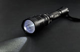 550 Lumen Cree XML U2 LED Flashlight Torch: Rechargeable Battery: 5 Light Mode: IP65 Water Resistant - India Gadgetz