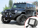 Premium 2800 Lumens 40W CREE XB-D LED High Power Fog Spot Light - Car Truck Bus SUV /Off Road ATV - India Gadgetz