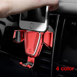 Baseus Gravity Air Vent Car Mount Mobile Phone Holder Cradle: 360 Deg Rotation - India Gadgetz