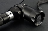 550 Lumen Cree XML U2 LED Flashlight Torch: Rechargeable Battery: 5 Light Mode: IP65 Water Resistant - India Gadgetz