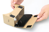 DIY 3D Google Cardboard VR Glasses: Mobile Phone Video Virtual Reality: NFC - India Gadgetz