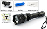 CREE XML U2 LED Flashlight - 550 Lumens White Light, 5 Modes, 500 Meter Range, Waterproof - India Gadgetz