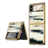 India Gadgets - Premium Samsung Galaxy Z Flip3 Marble Pattern Protective Case: Slim Fit: 13 Colors