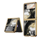 India Gadgets - Premium Samsung Galaxy Z Flip3 Marble Pattern Protective Case: Slim Fit: 13 Colors