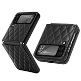 India Gadgets - Premium Samsung Galaxy Z Flip3 Diamond Lattice Protective Case: Slim Fit