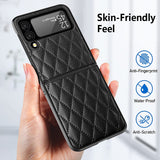 India Gadgets - Premium Samsung Galaxy Z Flip3 Diamond Lattice Protective Case: Slim Fit