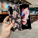 India Gadgets - Premium Samsung Galaxy Z Fold4 Floral Design Cover Protective Phone Case: Slim Fit