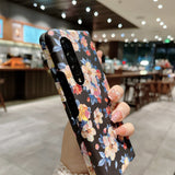 India Gadgets - Premium Samsung Galaxy Z Fold4 Floral Design Cover Protective Phone Case: Slim Fit