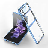 India Gadgets - Premium Samsung Galaxy Z Flip4 Electroplated Transparent Phone Case: : Slim Fit