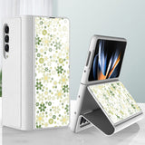 India Gadgets - Premium Samsung Galaxy Z Fold4 Floral Pattern Cover Protective Phone Case: Slim Fit