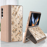 India Gadgets - Premium Samsung Galaxy Z Fold4 Floral Pattern Cover Protective Phone Case: Slim Fit