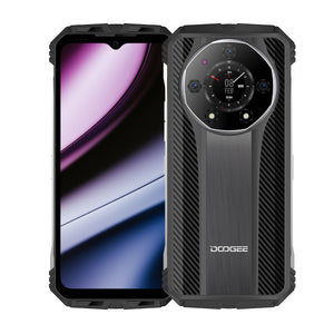 India Gadgets - Doogee S110 Rugged Android Mobile Phone: 12Gb + 256Gb: 50MP + 24MP Night Vision Camera: 6.58" FHD+ Display: Massive 10800mAh Battery with 66W Fast Charging: 1.1 Inch Multifunction Rear Display