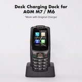 India Gadgets - Company Original Desktop Charging Dock For AGM M6 / M7 Mobile Phone