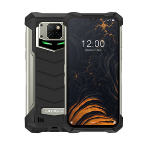 India Gadgets - Doogee S88 Plus Rugged Android Mobile Phone: 10000mAh Battery: 6.3" FHD+ IPS Screen: 8Gb Ram + 128Gb ROM: Iron Man Eye Led Notification Light: Waterproof IP68 Smartphone - India Gadgetz