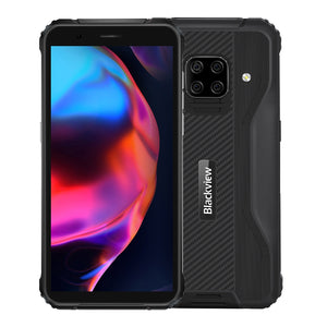 India Gadgets - Blackview BV5100 Pro Rugged Android Mobile Phone with Built-in 1D 2D Laser Barcode Scanner: 4Gb + 128Gb: 5.7" HD+ IPS Display: 5580mAh Battery: Waterproof IP68 & IP69K Smartphone - India Gadgetz