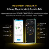 India Gadgets - Umidigi Power 5 Mobile Phone with Built-in Non-Contact Digital Infrared Thermometer: 6.53" HD+ Display: 4Gb + 128Gb: 16MP Triple Rear Camera: Large 6150mAh Battery: Waterproof IP68 & IP69 Smartphone - India Gadgetz