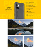 India Gadgets - Umidigi Power 5 Mobile Phone with Built-in Non-Contact Digital Infrared Thermometer: 6.53" HD+ Display: 4Gb + 128Gb: 16MP Triple Rear Camera: Large 6150mAh Battery: Waterproof IP68 & IP69 Smartphone - India Gadgetz