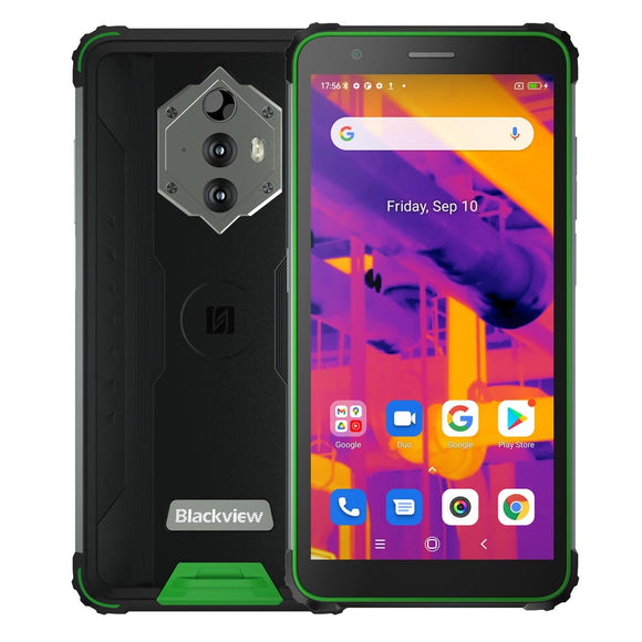 India Gadgets - Blackview BV6600 Pro Rugged Mobile Phone with FLIR Thermal Camera: 5.7