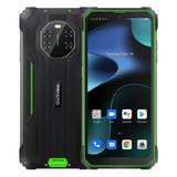 India Gadgets - Blackview BV8800 Rugged Mobile Phone: 8Gb + 128Gb: 50MP + 20MP Night Vision Camera: 6.58" FHD+ IPS Display: Large 8380mAh Battery With OTG Reverse Charging: Waterproof IP68 Smartphone - India Gadgetz