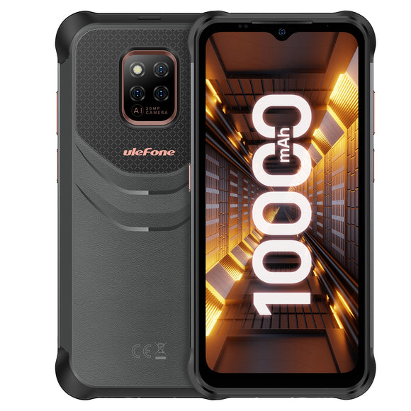 India Gadgets - Ulefone Power Armor 14 Pro Rugged Android 11 Mobile Phone: 6Gb + 128Gb: 20MP Triple Camera: 6.52