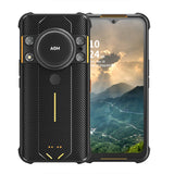 India Gadgets - AGM H5 Rugged Android 12 Mobile Phone: 6Gb + 128Gb: 48MP + 20MP Night Vison Camera: Super Loud 109dB 3.5w Speaker with RGB Ring Light: 6.52" HD+ Display: 7000mAh Battery