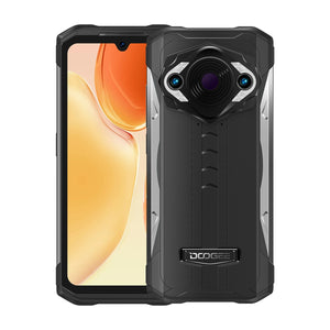 India Gadgets - Doogee S98 Pro Rugged Android 12 Mobile Phone: 8Gb + 256Gb: 48MP + 20MP Night Vision Camera + Thermal Camera: 6.3" FHD+ Display: 6000mAh Battery with 33W Fast Charging: Waterproof Smartphone