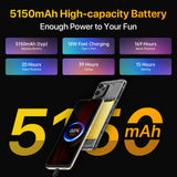 India Gadgets - Umidigi F3 5G Android 12 Mobile Phone: 8Gb + 128Gb: 48MP Triple Camera: 6.7" HD+ Display: 5150mAh Battery with 18W Fast Charging