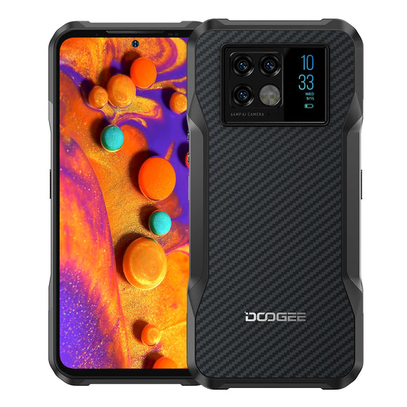 India Gadgets - Doogee V20 5G Rugged Mobile Phone: 8Gb + 256Gb: 64MP + 20MP Night Vision Camera: 6.43