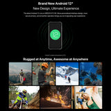 India Gadgets - Umidigi Bison GT2 5G Rugged Mobile Phone with Built-in Non-Contact Digital Infrared Thermometer: 6.5" FHD+ Display: 8Gb + 128Gb: 64MP Triple Rear Camera: Large 6150mAh Battery: Waterproof IP68 & IP69 Smartphone - India Gadgetz