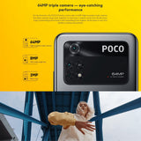 India Gadgets - Xiaomi POCO M4 Pro 4G Android Mobile Phone: 8Gb + 256Gb: 64MP Triple Camera: 6.43" 90Hz AMOLED FHD+ Display: 5000mAh Battery With 33W Super Fast Charging