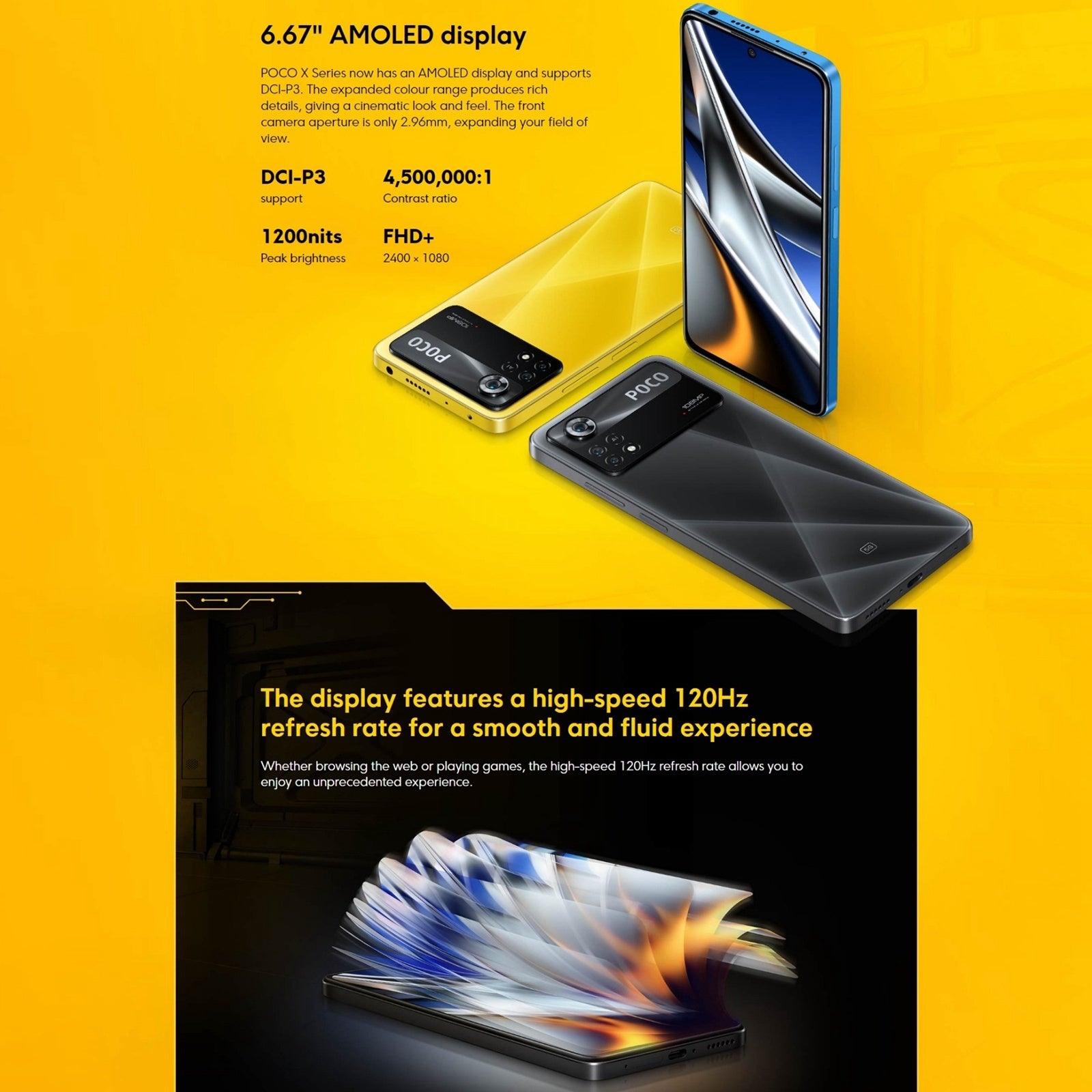 India Gadgets - Xiaomi POCO X4 Pro 5G Android Mobile Phone: 8Gb + 
