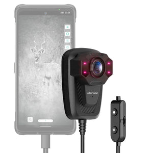 India Gadgets - Ulefone Night Vision Camera: 1080P External Clip-On Body Camera: STARVIS IMX307 Wide Angle CMOS Sensor: Plug & Play Type-C Mobile Phones - India Gadgetz