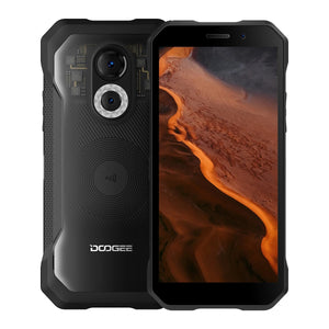 India Gadgets - Doogee S61 Pro Rugged Android 12 Mobile Phone: 6Gb + 128Gb: 48MP + 20MP Night Vision Camera: 6.0" HD+ Display: 5180mAh Battery with Fast Charging Support: Waterproof Smartphone