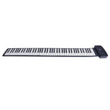 88 Key Foldable Carry Anywhere Roll Up Synthesizer Piano: 1000mAh Battery, Sustain Peddle, 140 Tones, 128 Rhythms, 30 Demo Songs - India Gadgetz